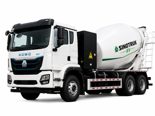 SINOTRUK electric mixer truck